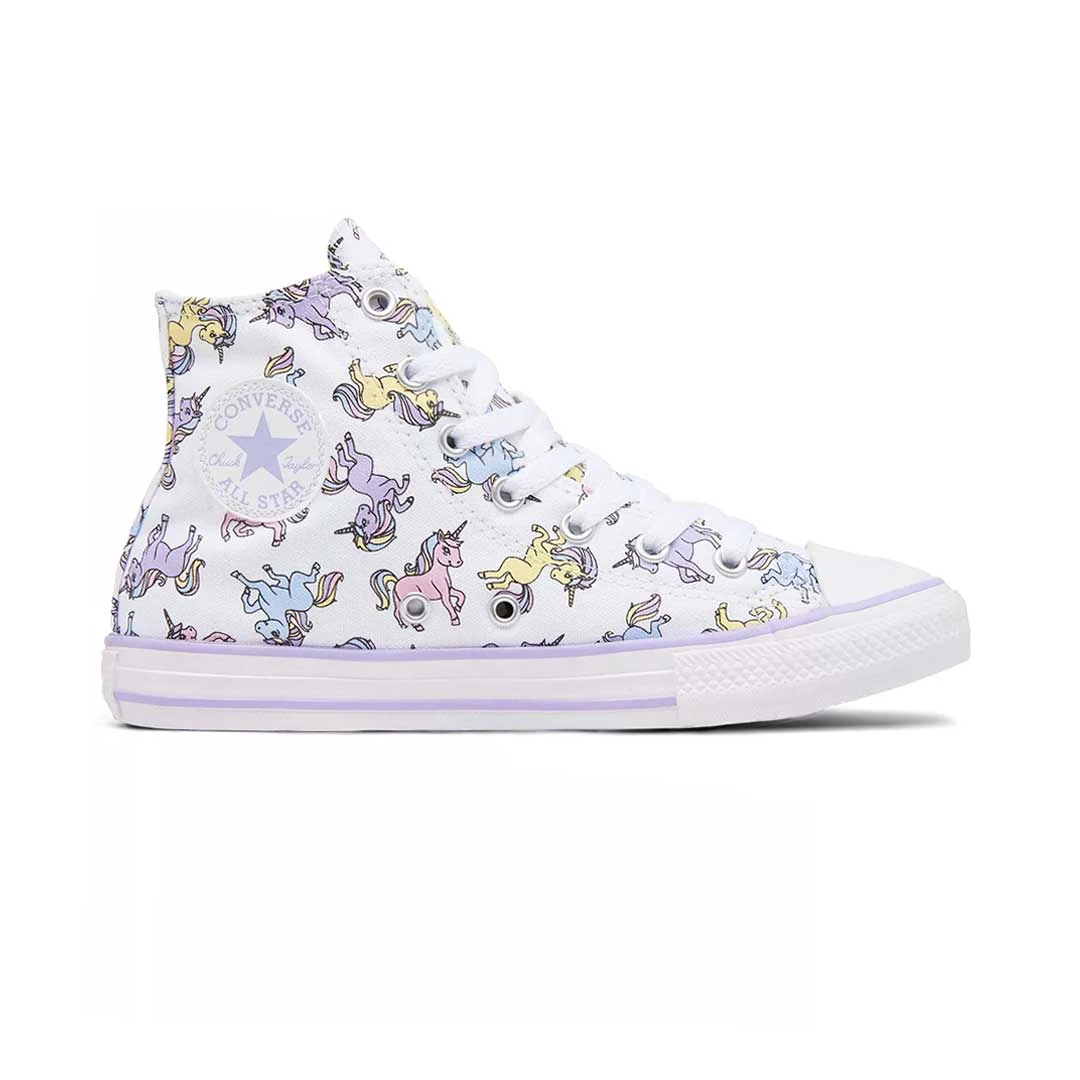 Converse - Kids' (Preschool) Chuck Taylor All Star Unicorns High Top Shoes (A00927C) 1 Converse - Kids' (Preschool) Chuck Taylor All Star Unicorns High Top Shoes (A00927C)