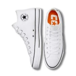 Converse - Unisex Chuck Taylor All Star Pro Seasonal Mid White Shoes (A04151C) -Shoe Sales Store Converse Unisex Chuck Taylor All Star Pro Seasonal Mid White Shoes A04151C 04