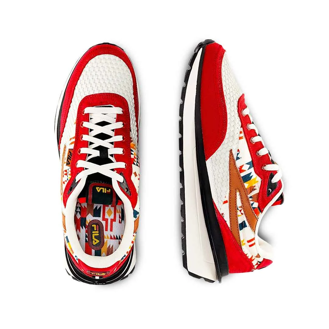 FILA - Men's Renno Woven Shoes (1CM01598 602) 4 FILA - Men's Renno Woven Shoes (1CM01598 602) - Image 4