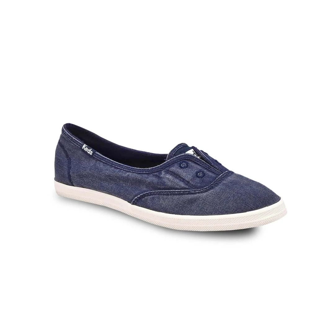 Keds - Women's Chillax Mini Twill Slip-On Shoes (WF65909) 2 Keds - Women's Chillax Mini Twill Slip-On Shoes (WF65909) - Image 2