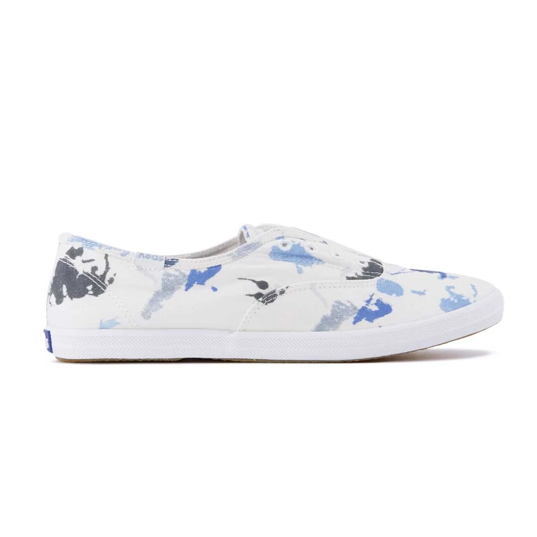 Keds - Women's Chillax Splatter Twill Slip On Shoes (WF65903) 1 Keds - Women's Chillax Splatter Twill Slip On Shoes (WF65903)