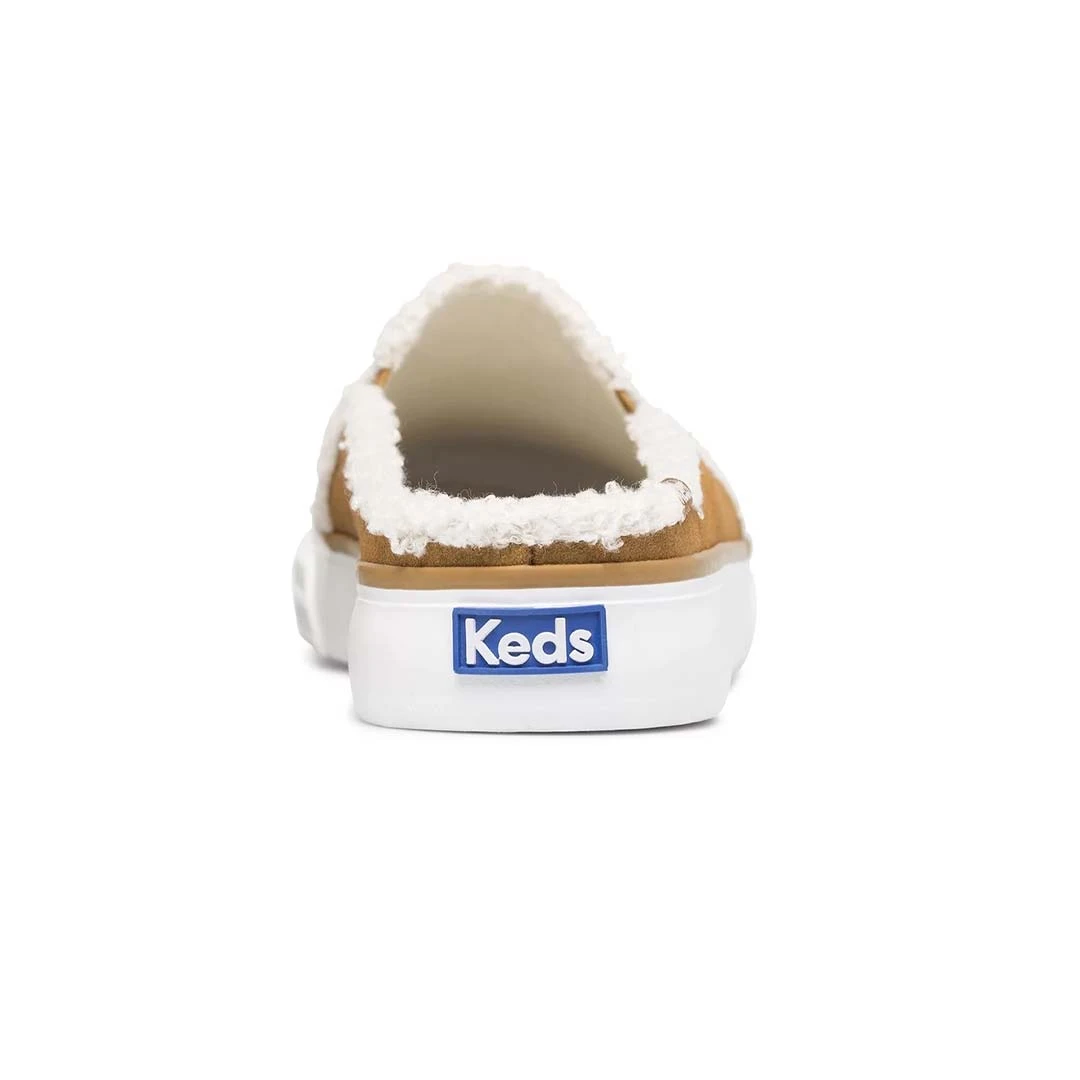 Keds - Women's Double Decker Mule Suede Shearling Shoes (WH65734) 4 Keds - Women's Double Decker Mule Suede Shearling Shoes (WH65734) - Image 4