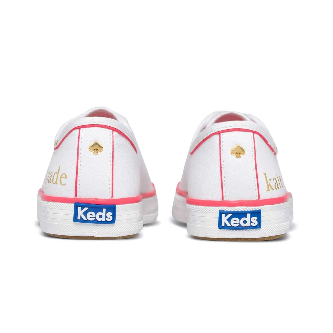 Keds - Women's Keds X Kate Spade New York Kickstart Foil Logo Shoes (WF66096) 3 Keds - Women's Keds X Kate Spade New York Kickstart Foil Logo Shoes (WF66096) - Image 3