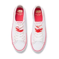 Keds - Women's Keds X Kate Spade New York Kickstart Foil Logo Shoes (WF66096) 8 Keds - Women's Keds X Kate Spade New York Kickstart Foil Logo Shoes (WF66096) -Shoe Sales Store Keds Women s Keds x Kate Spade New York Kickstart Foil Logo Shoes WF66096 04