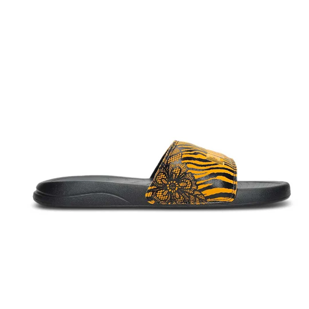 Puma - Women's Popcat 20 Tiger Slides (384155 01) 1 Puma - Women's Popcat 20 Tiger Slides (384155 01)