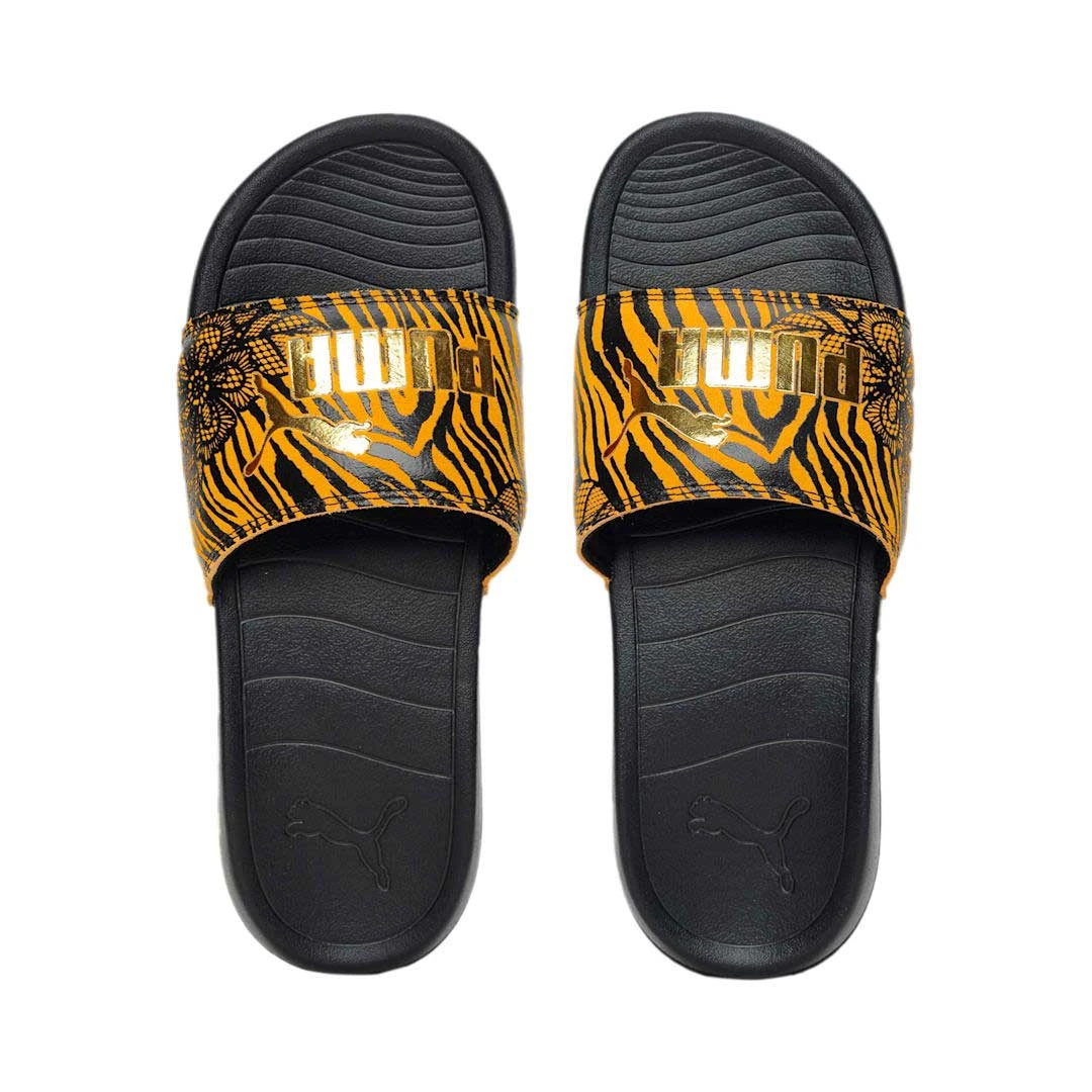 Puma - Women's Popcat 20 Tiger Slides (384155 01) 4 Puma - Women's Popcat 20 Tiger Slides (384155 01) - Image 4