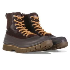 Sperry - Men's Cannon Winter Lace Up Leather Boots (STS24397) -Shoe Sales Store Sperry Men s Cannon Winter Lace Up Leather Boots STS24397