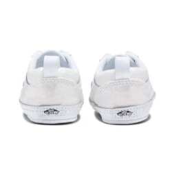 Vans - Kids' (Infant) Old Skool Glitter Crib Shoes (4P3TWHT) -Shoe Sales Store Vans Kids Infant Old Skool Crib Shoes 4P3TWHT 03