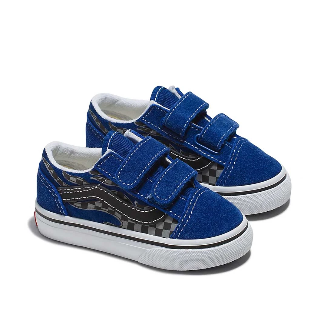 Vans - Kids' (Infant) Old Skool V Shoes (4VJJ7WM) 2 Vans - Kids' (Infant) Old Skool V Shoes (4VJJ7WM) - Image 2