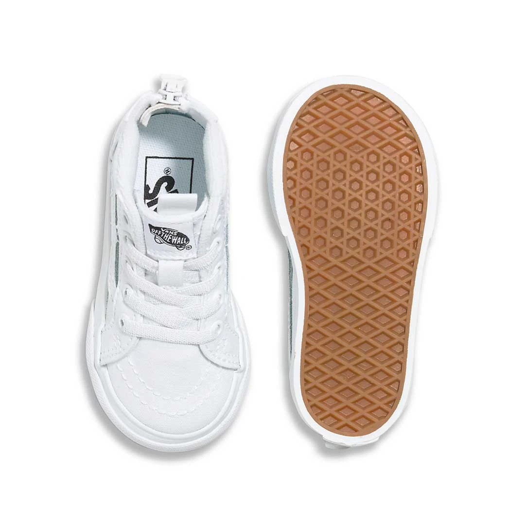 Vans - Kids' (Infant) Sk8-Hi Zip Shoes (4BV1QLZ) 4 Vans - Kids' (Infant) Sk8-Hi Zip Shoes (4BV1QLZ) - Image 4