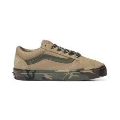 Vans - Kids' (Preschool) Camo Sidewall Old Skool Shoes (0W9TSQ7)