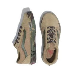 Vans - Kids' (Preschool) Camo Sidewall Old Skool Shoes (0W9TSQ7) -Shoe Sales Store Vans Kids Preschool Camo Sidewall Old Skool Shoes 0W9TSQ7 3