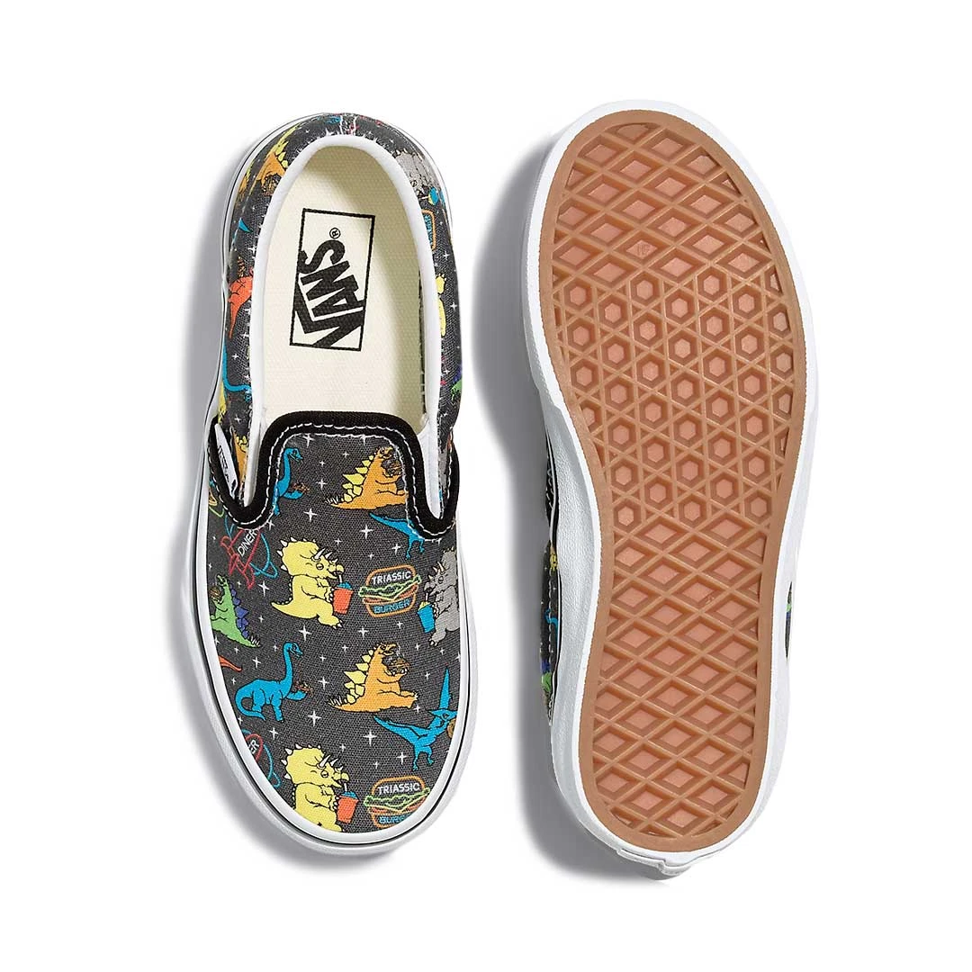 Vans - Kids' (Preschool) Dino Classic Slip-On Shoes (5KXMRP9) 4 Vans - Kids' (Preschool) Dino Classic Slip-On Shoes (5KXMRP9) - Image 4