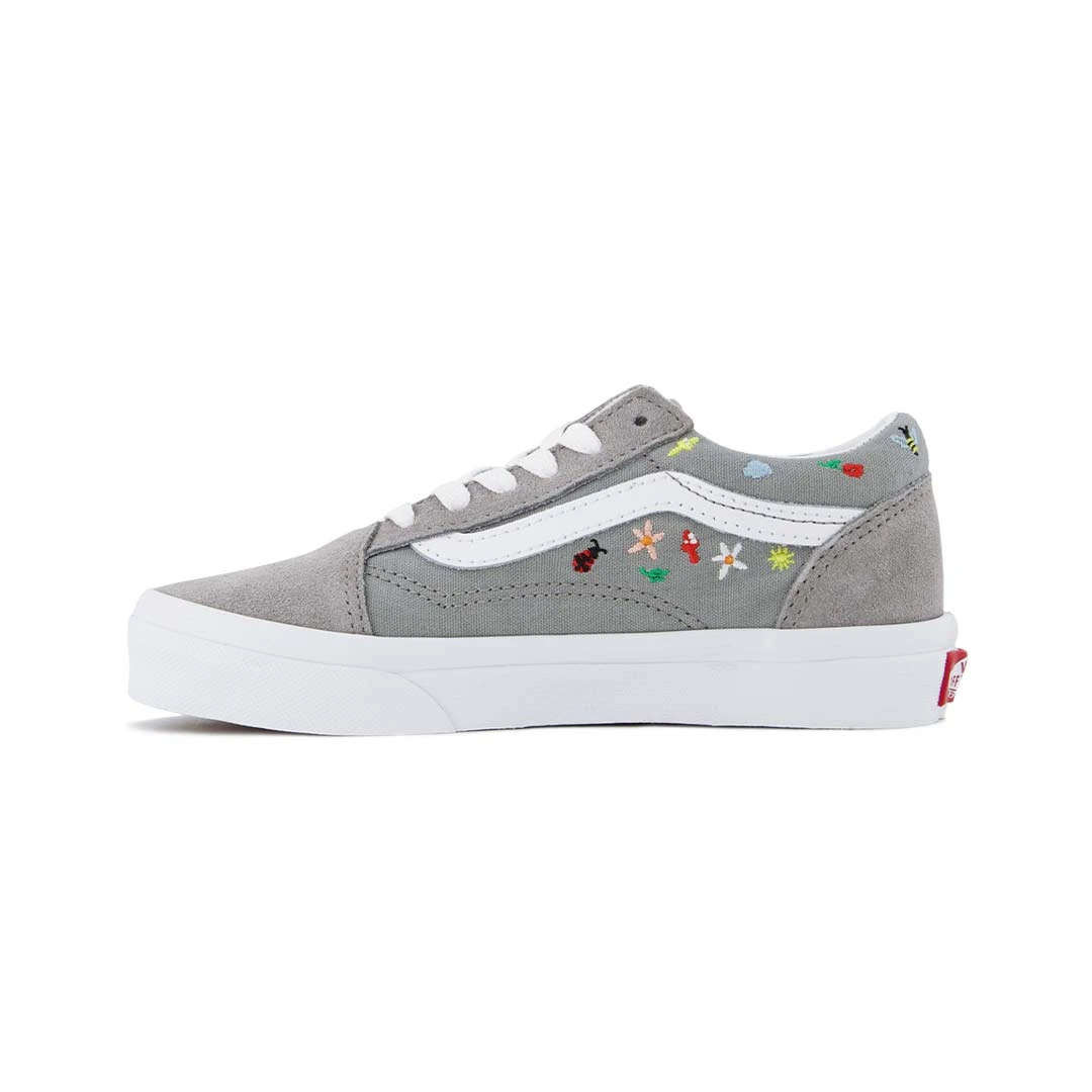 Vans - Kids' (Preschool) Old Skool Garden Party Drizzle Shoes (7Q5FKAQ) 2 Vans - Kids' (Preschool) Old Skool Garden Party Drizzle Shoes (7Q5FKAQ) - Image 2