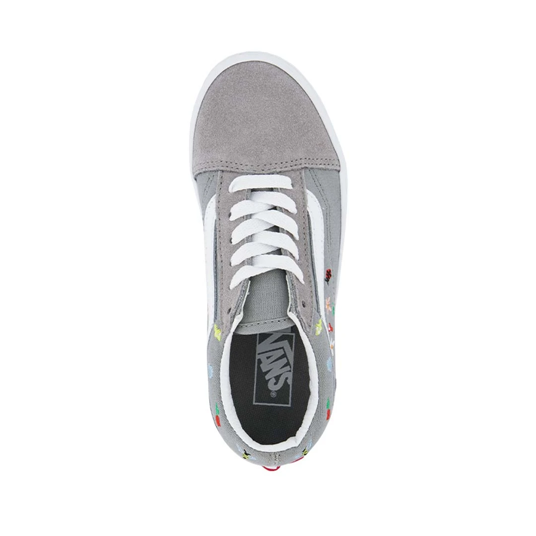 Vans - Kids' (Preschool) Old Skool Garden Party Drizzle Shoes (7Q5FKAQ) 3 Vans - Kids' (Preschool) Old Skool Garden Party Drizzle Shoes (7Q5FKAQ) - Image 3