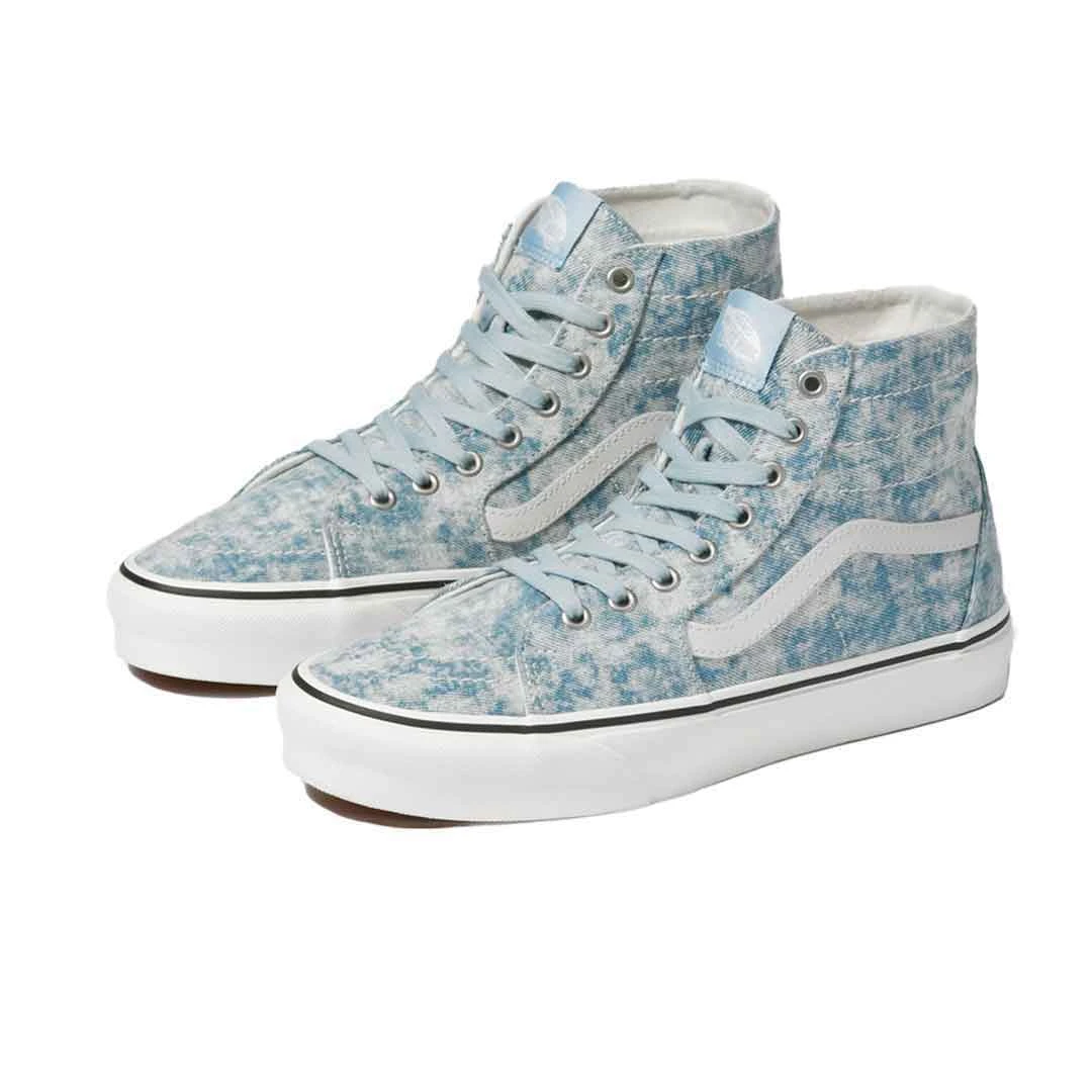 Vans - Unisex Denim Destroy Sk8 Hi Tapered Shoes (4U169FM) 2 Vans - Unisex Denim Destroy Sk8 Hi Tapered Shoes (4U169FM) - Image 2