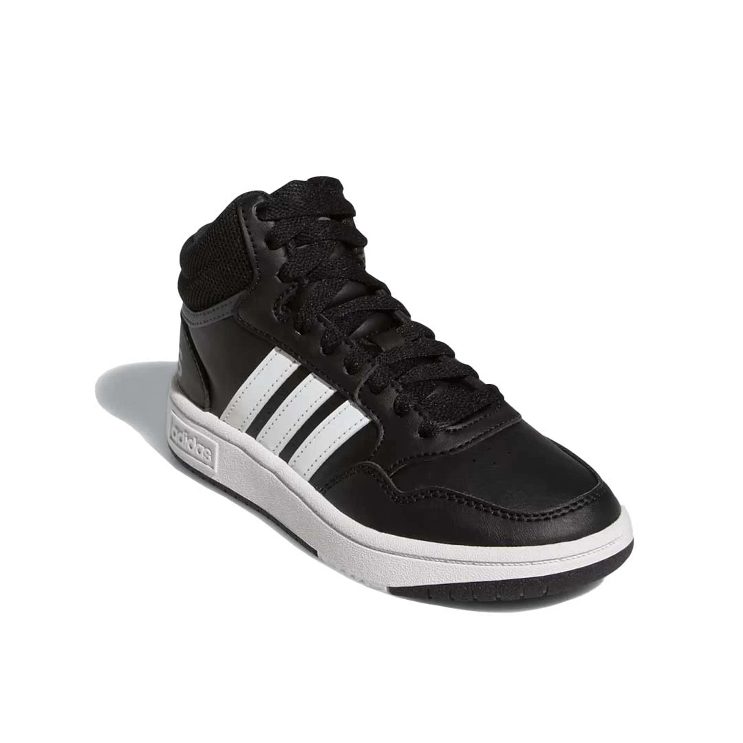 Adidas - Kids' (Junior) Hoops 3.0 Mid Shoes (GW0402) 4 Adidas - Kids' (Junior) Hoops 3.0 Mid Shoes (GW0402) - Image 4