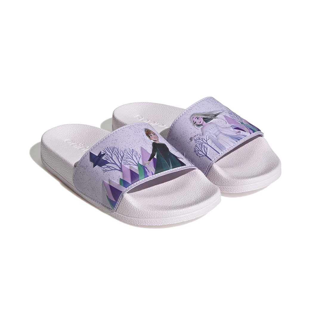 Adidas - Kids' (Preschool) Adidas X Disney Frozen Adilette Shower Slides (GY5418) 3 Adidas - Kids' (Preschool) Adidas X Disney Frozen Adilette Shower Slides (GY5418) - Image 3