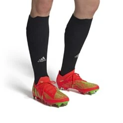 Adidas - Unisex Predator Edge.1 Low Soft Ground Cleats (GW1010) -Shoe Sales Store adidas UnisexPredatorEdge.1LowSGCleats GW1010 10